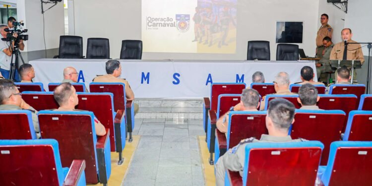 PM mobiliza mais de 4,6 mil policiais para Carnaval 2026