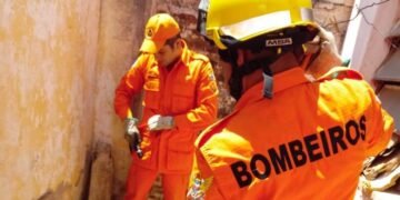 Trabalhador morre após sofrer choque elétrico e cair de 5m de altura