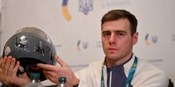 Olimpíadas: ucraniano aciona Justiça após eliminação por capacete