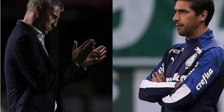 Abel e Crespo se reencontram em mais uma decisão entre Palmeiras e São Paulo