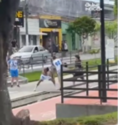 Torcedores de ASA e CSA trocam agressões antes de jogo em Arapiraca