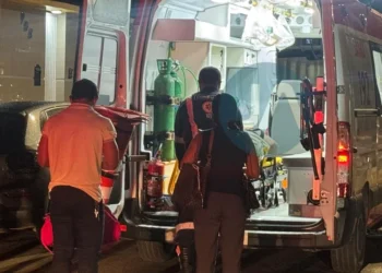 Estudante fica com suspeita de fratura após colisão