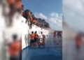 Incêndio em balsa deixa 5 mortos e 41 desaparecidos; veja detalhes