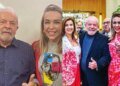 Lula diz no JN que “nunca viu” Roberta Luchsinger, mas tem fotos com ela