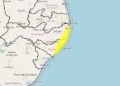 Inmet emite alerta de chuvas fortes para Maceió e outros 18 municípios de Alagoas