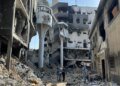 Prédio desaba, deixa oito mortos e mais de 60 desaparecidos em Gaza