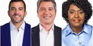 Quaest mostra Jordy, Portinho e Benedita empatados na disputa ao Senado